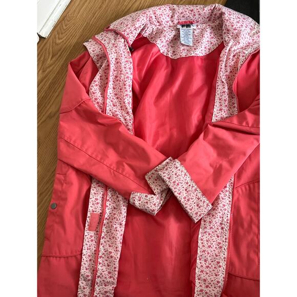 Blair Women's Pink Rain Jacket Size Medium - Picture 4 of 7